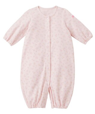 MIKI HOUSE HOT BISCUITS 出産準備セット 通年用(総柄) ピンク