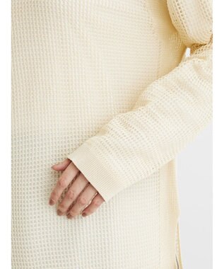 Green Parks ＳＥＴ２点ロンＴ＋メッシュニットプルオーバー Light Beige