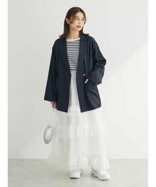 Green Parks イージーテーラードカラージャケット Dark Navy