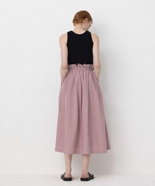 NAVE 【Nave・洗える】ドライタッサー スカート ピンク系