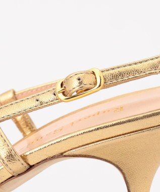 GRACE CONTINENTAL Rupert Sandersonバックストラップヒール ゴールド