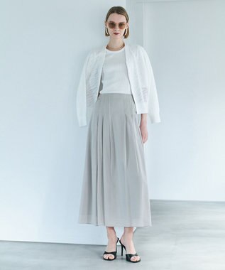 ICB ハイツイストドライメッシュ フレアスカート トープ