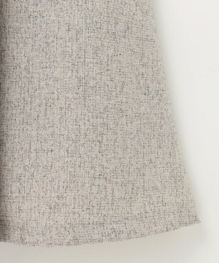 ANY SIS 【洗える】ツイーディマーメイド ジャンパースカート アイボリー