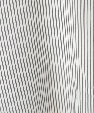 Green Parks フリルカラーシャツ Stripe