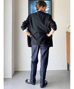 woadblue ＜坪田あさみさんコラボ＞HIGH RISE STRAIGHT RIGIDBLUE