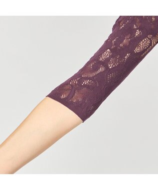 Chacott 【ノーソーイングニット】カップ付きバレリーナネックトップ ブラックベリー