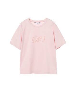 DAKS ロゴ スパンコール Tシャツ キャニオンサンセット