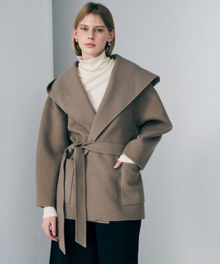 uncrave メルトンリバー フーデットコート