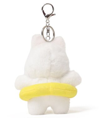 WEGO バカンスわんこぬいぐるみキーホルダー イエロー