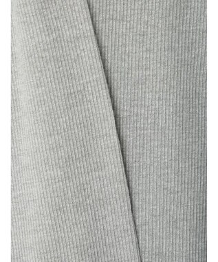 earth music&ecology ラメテレコハイネックプルオーバー Gray