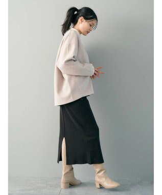 AMERICAN HOLIC 圧縮ポンチスキッパープルオーバー Beige Mixture