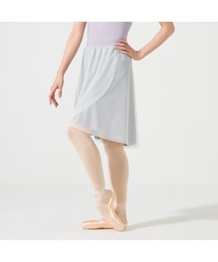 Chacott スカート パールグレー