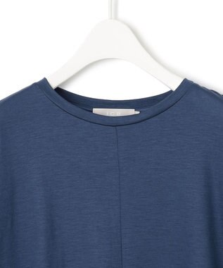 ICB L 【接触冷感・速乾・洗える】Ly.Coハイゲージ ドルマンスリーブプルオーバー ブルーグレー系