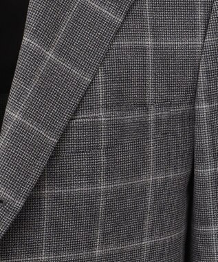 J.PRESS MEN 【CUBA BEACH MASTERPIECE】シルクツイストミックスチェック スーツ グレー系4