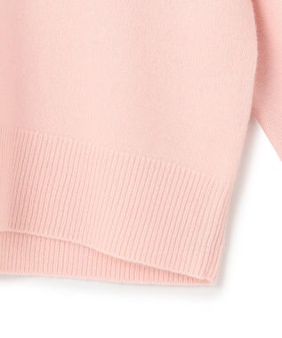 23区 S 【Oggi2月号掲載/洗える】ウールカシミヤ Vネック ニット ピンク系