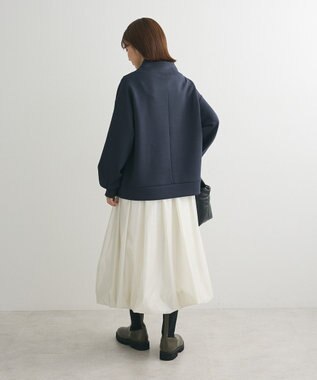 Green Parks ダンボール抜け襟プルオーバー Dark Navy