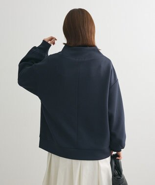 Green Parks ダンボール抜け襟プルオーバー Dark Navy