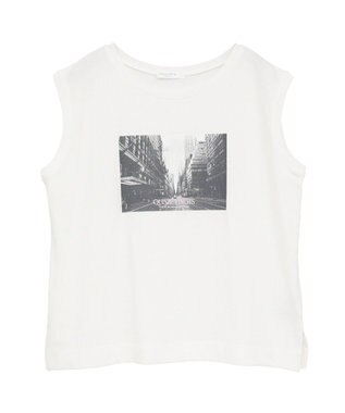 Green Parks ノースリーブフォトプルオーバー Pink