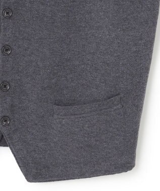 J.PRESS MEN 【一部店舗限定】ニットベスト グレー系