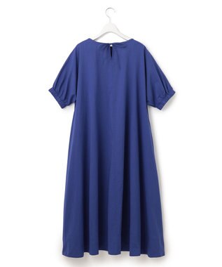 J.PRESS YORK STREET 【WOMEN】ドルマンワンピース ブルー系