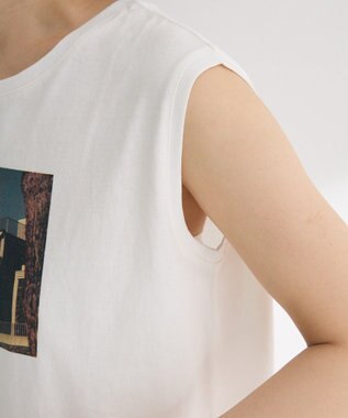 Green Parks ノースリーブフォトプルオーバー Yellow