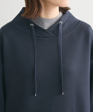 Green Parks ダンボール抜け襟プルオーバー Dark Navy