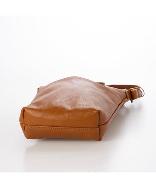 UNBILLION アトランタ ATLANTA / 牛革縦ミニショルダー キャメル