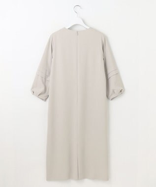 J.PRESS LADIES 【洗える・吸水速乾・接触冷感・セットアップ対応】Light ジョーゼット ワンピース ベージュ系