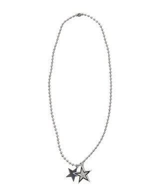 WEGO LWスターモチーフネックレス シルバー