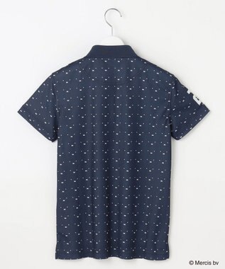 23区GOLF 【WOMEN】【吸水速乾/UVカット】ミッフィーフェイスポロシャツ ネイビー系5