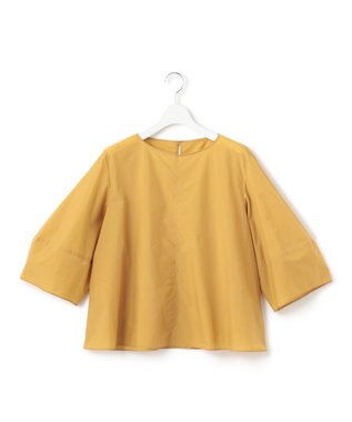 23区 S ナイロンコットンポプリン コンパクト ブラウス イエロー系