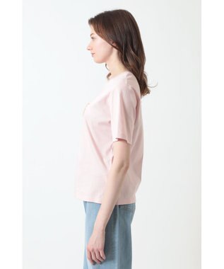 DAKS ロゴ スパンコール Tシャツ キャニオンサンセット
