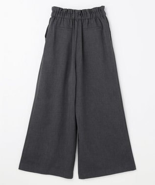 ANY テックリネンツイードパンツ（セットアップ着用可） チャコール系