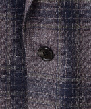 GOTAIRIKU 【DELFINO】シルクリネンライトツイード ジャケット ダークブラウン系4