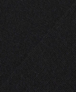 自由区 【アンサンブル対応・洗える】レーヨンストレッチ カーディガン ブラック