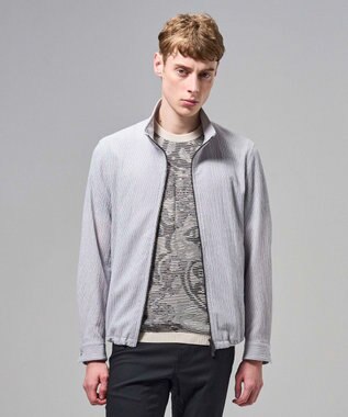 JOSEPH HOMME 【新型】トリコサッカーストレッチ スタンドカラーブルゾン ライトグレー系