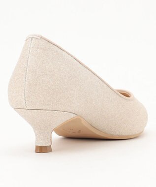 ANY SIS 【23.0cm~24.0cm】ラメローヒール パンプス シャンパン