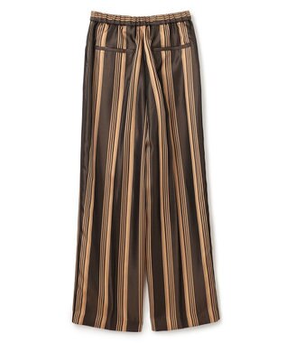 JOSEPH ビッグストライプ　キャロットトラウザーズ Beige/black