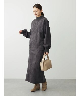 Green Parks ・ＥＬＥＮＣＡＲＥ　ＤＵＥ　エンボスプルオーバー Charcoal Gray