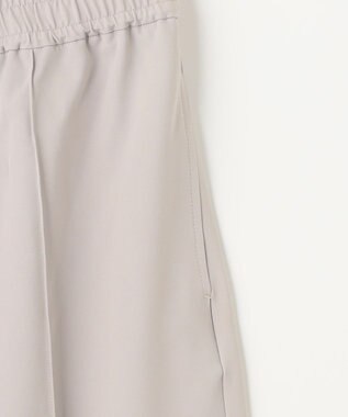 ANY 【洗濯機可・ウエストゴム】楽映えワイドパンツ サンドベージュ