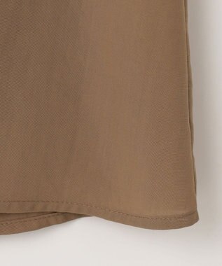 自由区 【カタログ掲載】ソフトスパンビエラボウタイ ブラウス ブラウン