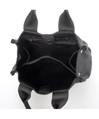 UNBILLION カシュカシュ cachecache / ジャガードニットスクエア2wayトート ブラック