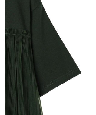 Green Parks プリーツチュールドッキングプルオーバー Green