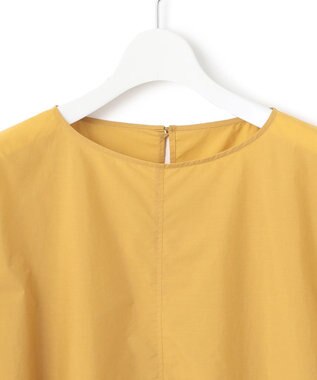 23区 S ナイロンコットンポプリン コンパクト ブラウス イエロー系