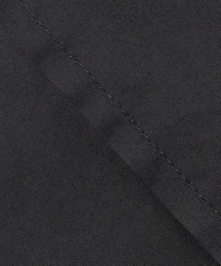 自由区 【接触冷感・洗える】エンブロイダリーローン Tブラウス ブラック