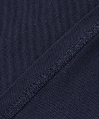 ANY KIDS ドレス アップリケ Tシャツ ネイビー