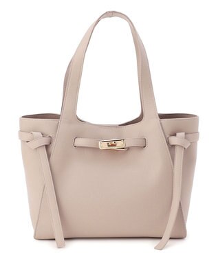 23区 ベルテッド トートバッグ ベージュ系