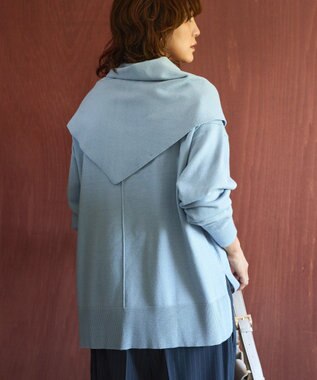 AMERICAN HOLIC バイパチニットスカーフ Light Blue