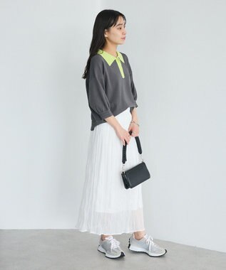 CRAFT STANDARD BOUTIQUE ポロニットプルオーバー Dark Gray