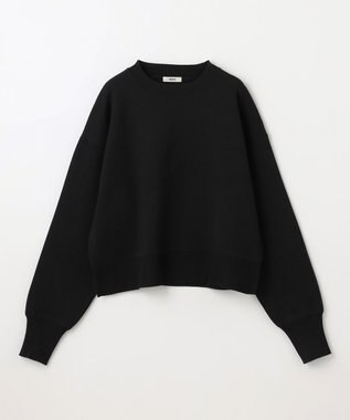 NAVE 【ReNAVE・洗える】スムースニット プルオーバー ブラック系